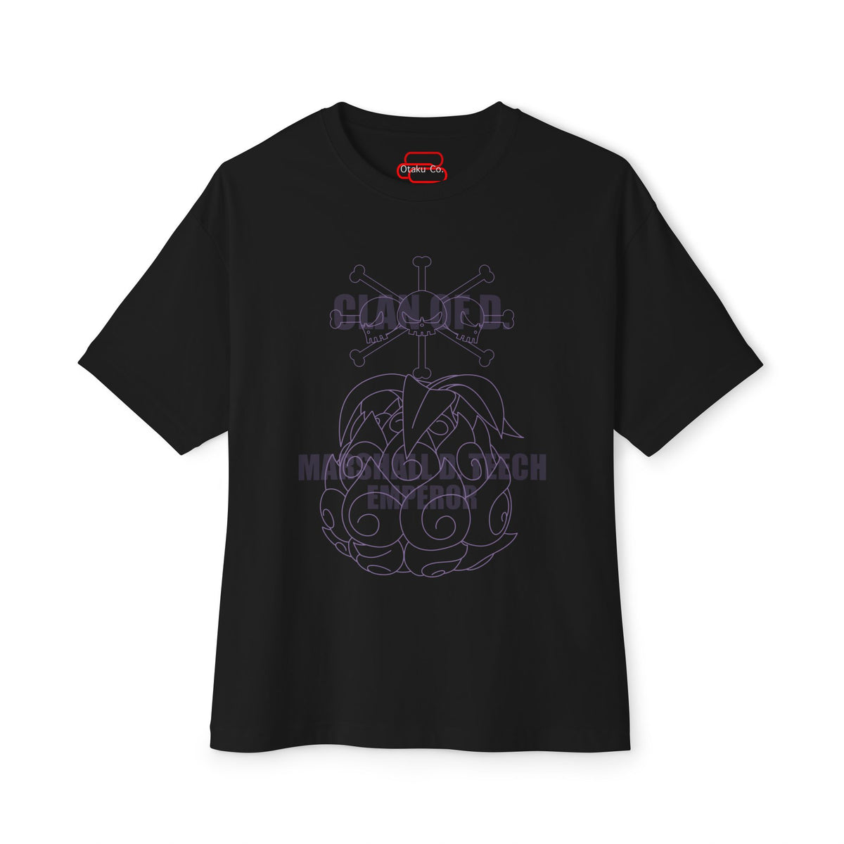 Black Beard Oversized T-Shirt