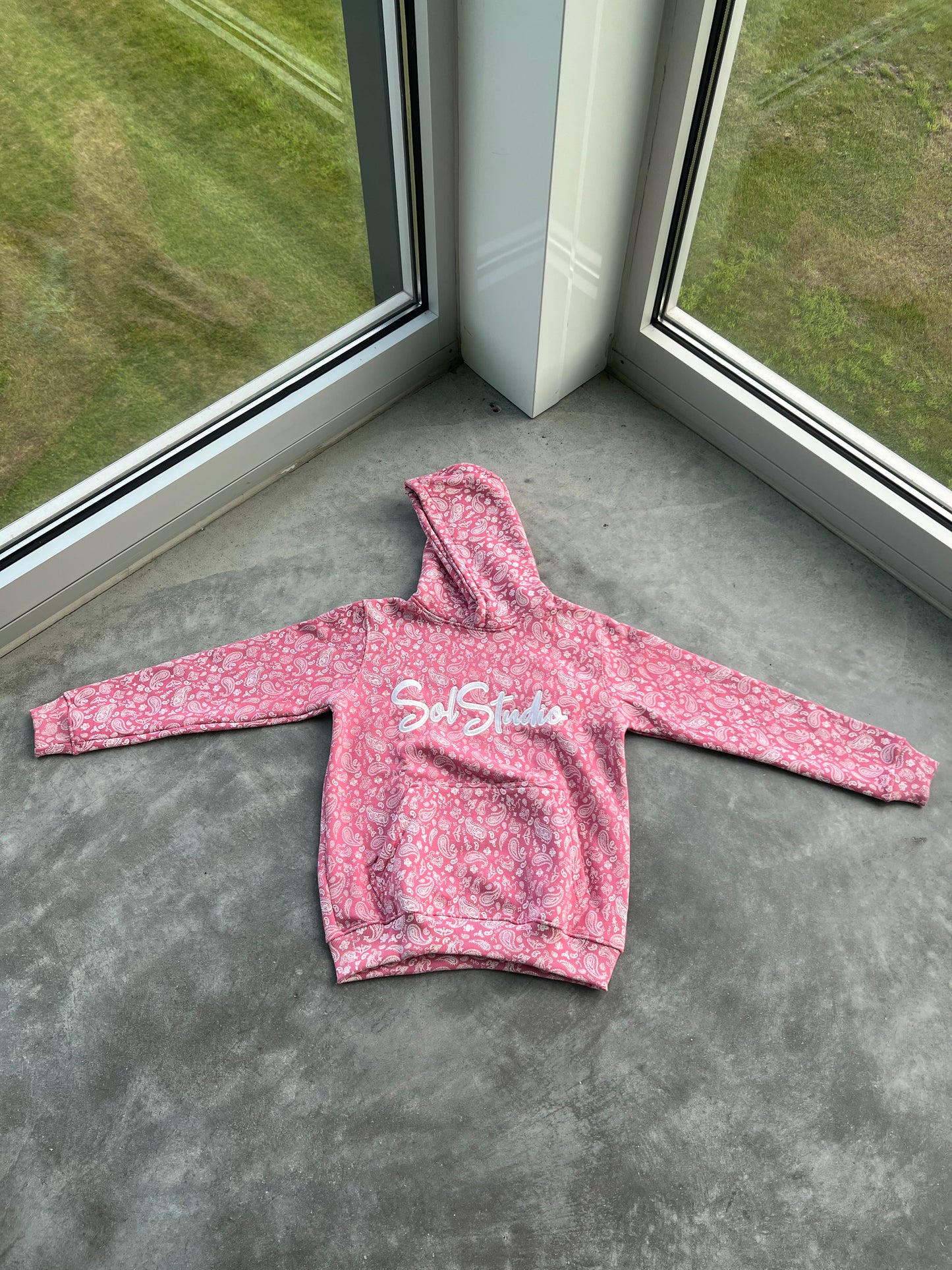 SS Bandana Hoodie - Pink