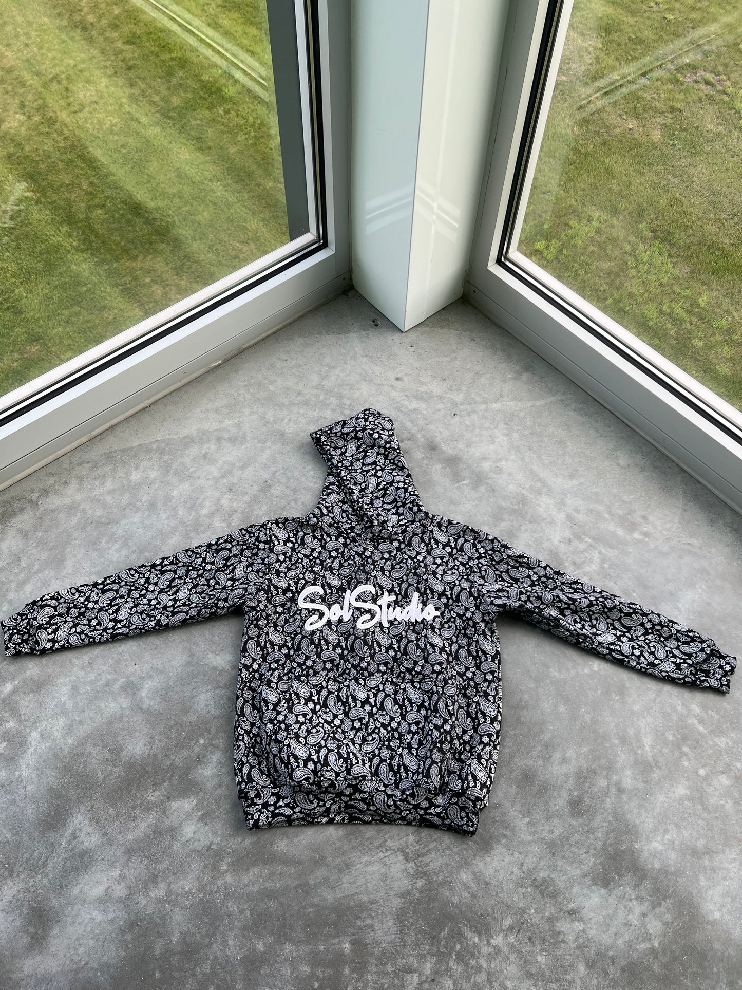 SS Bandana Hoodie - Black