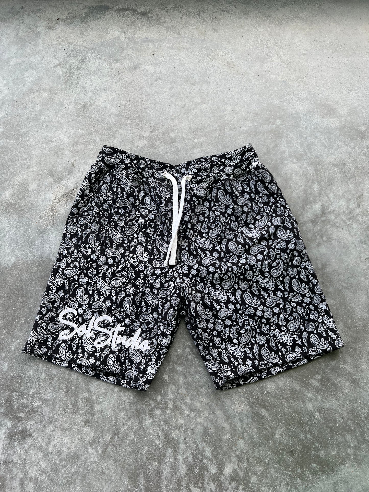 SS Bandana Shorts - Black